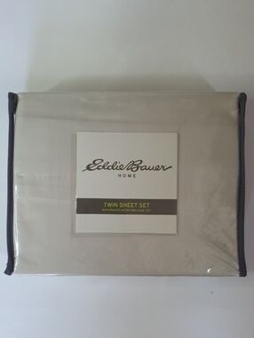 Eddie Bauer Twin Performance Microfiber Twin Sheet Set NWT